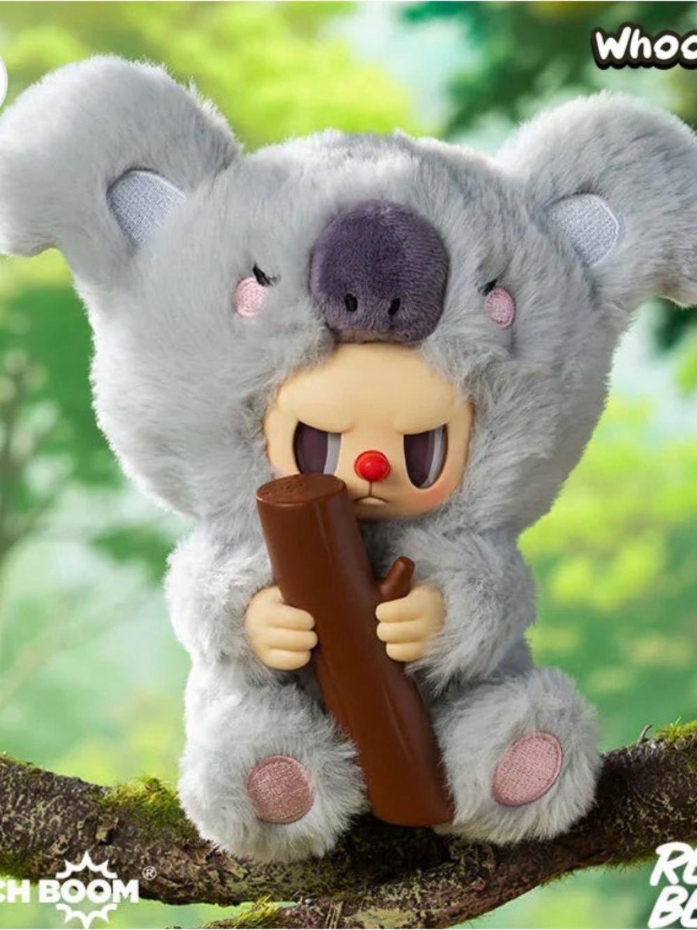 REBEL Bear Animal Series Vinyl Plush Blind Box SECRET